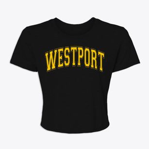 Westport Oregon Varsity Women's Crop Top