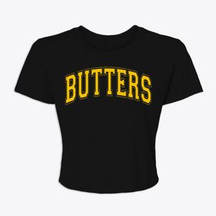 Butters North Carolina Varsity Women's Crop Top