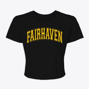 Fairhaven Massachusetts Varsity Women's Crop Top