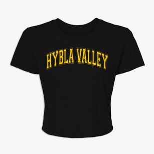 Hybla Valley Virginia Varsity Women's Crop Top