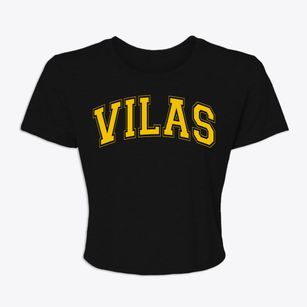 Vilas Wisconsin Varsity Women's Crop Top