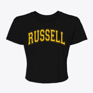 Russell Arkansas Varsity Women's Crop Top