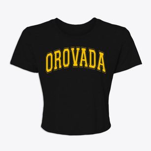 Orovada Nevada Varsity Women's Crop Top