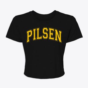 Pilsen Wisconsin Varsity Women's Crop Top