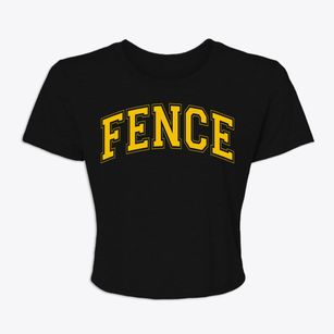 Fence Wisconsin Varsity Women's Crop Top