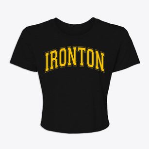 Ironton Michigan Varsity Women's Crop Top