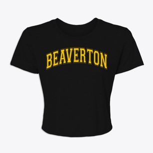 Beaverton Alabama Varsity Women's Crop Top