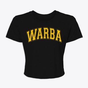 Warba Minnesota Varsity Women's Crop Top
