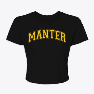Manter Kansas Varsity Women's Crop Top