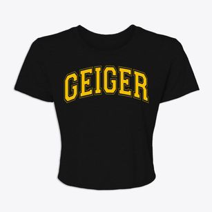 Geiger Alabama Varsity Women's Crop Top