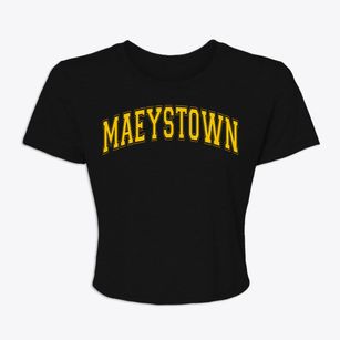 Maeystown Illinois Varsity Women's Crop Top