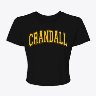 Crandall Indiana Varsity Women's Crop Top