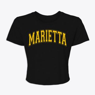 Marietta Minnesota Varsity Women's Crop Top