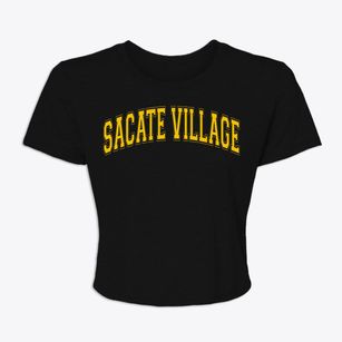 Sacate Village Arizona Varsity Women's Crop Top