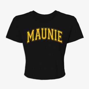 Maunie Illinois Varsity Women's Crop Top