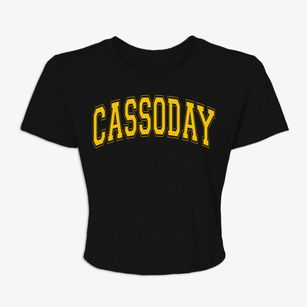 Cassoday Kansas Varsity Women's Crop Top