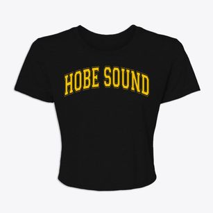 Hobe Sound Florida Varsity Women's Crop Top
