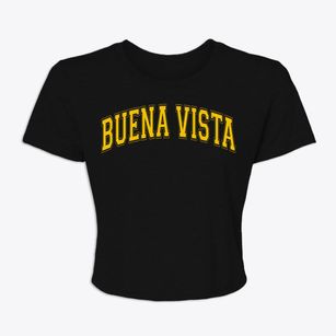 Buena Vista Texas Varsity Women's Crop Top