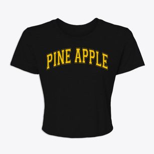 Pine Apple Alabama Varsity Women's Crop Top