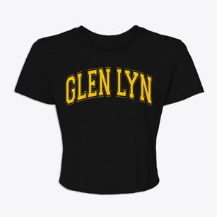 Glen Lyn Virginia Varsity Women's Crop Top