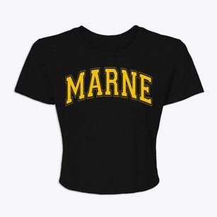 Marne Iowa Varsity Women's Crop Top