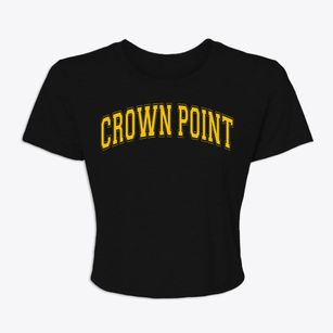 Crown Point Alaska Varsity Women's Crop Top