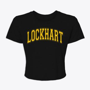 Lockhart Texas Varsity Women's Crop Top