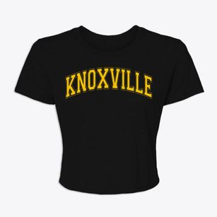 Knoxville Georgia Varsity Women's Crop Top