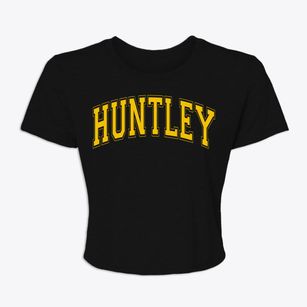 Huntley Nebraska Varsity Women's Crop Top