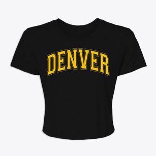 Denver Missouri Varsity Women's Crop Top