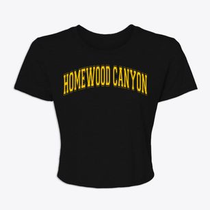 Homewood Canyon California Varsity Women's Crop Top