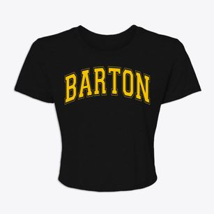 Barton North Dakota Varsity Women's Crop Top