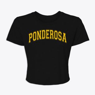 Ponderosa California Varsity Women's Crop Top