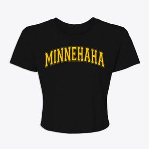 Minnehaha Washington Varsity Women's Crop Top