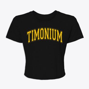 Timonium Maryland Varsity Women's Crop Top