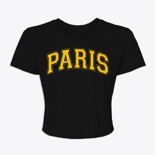 Paris Kentucky Varsity Women's Crop Top