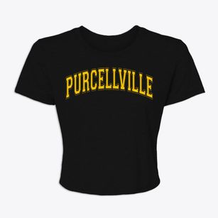 Purcellville Virginia Varsity Women's Crop Top