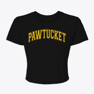 Pawtucket Rhode Island Varsity Women's Crop Top