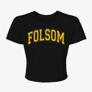 Folsom Pennsylvania Varsity Women's Crop Top