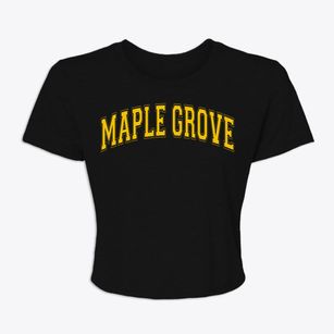 Maple Grove Minnesota Varsity Women's Crop Top
