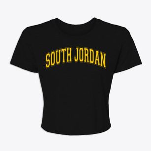 South Jordan Utah Varsity Women's Crop Top