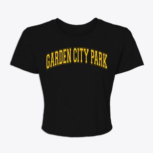 Garden City Park New York Varsity Women's Crop Top