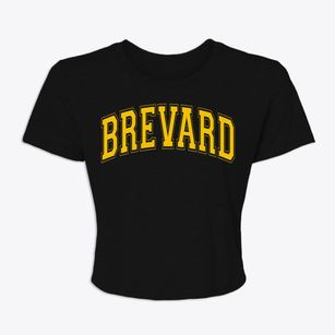 Brevard North Carolina Varsity Women's Crop Top