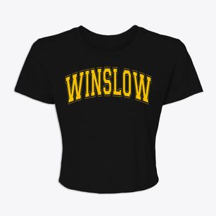 Winslow Maine Varsity Women's Crop Top