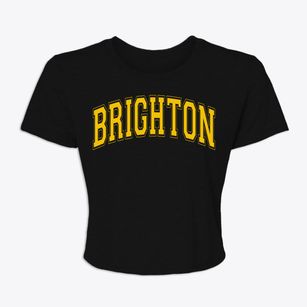 Brighton Michigan Varsity Women's Crop Top