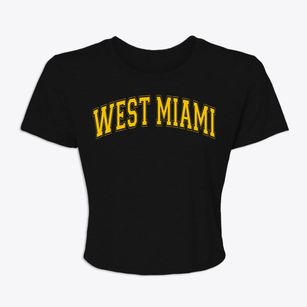 West Miami Florida Varsity Women's Crop Top