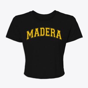 Madera California Varsity Women's Crop Top