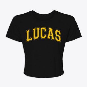 Lucas Texas Varsity Women's Crop Top