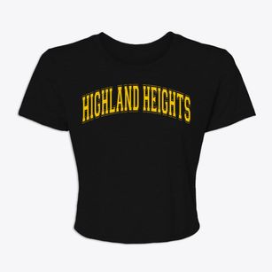 Highland Heights Kentucky Varsity Women's Crop Top