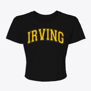Irving Texas Varsity Women's Crop Top